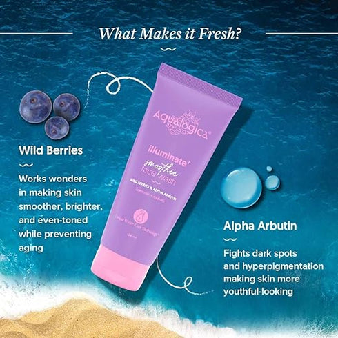 Aqualogica IIIuminate+ Smoothie Face Wash